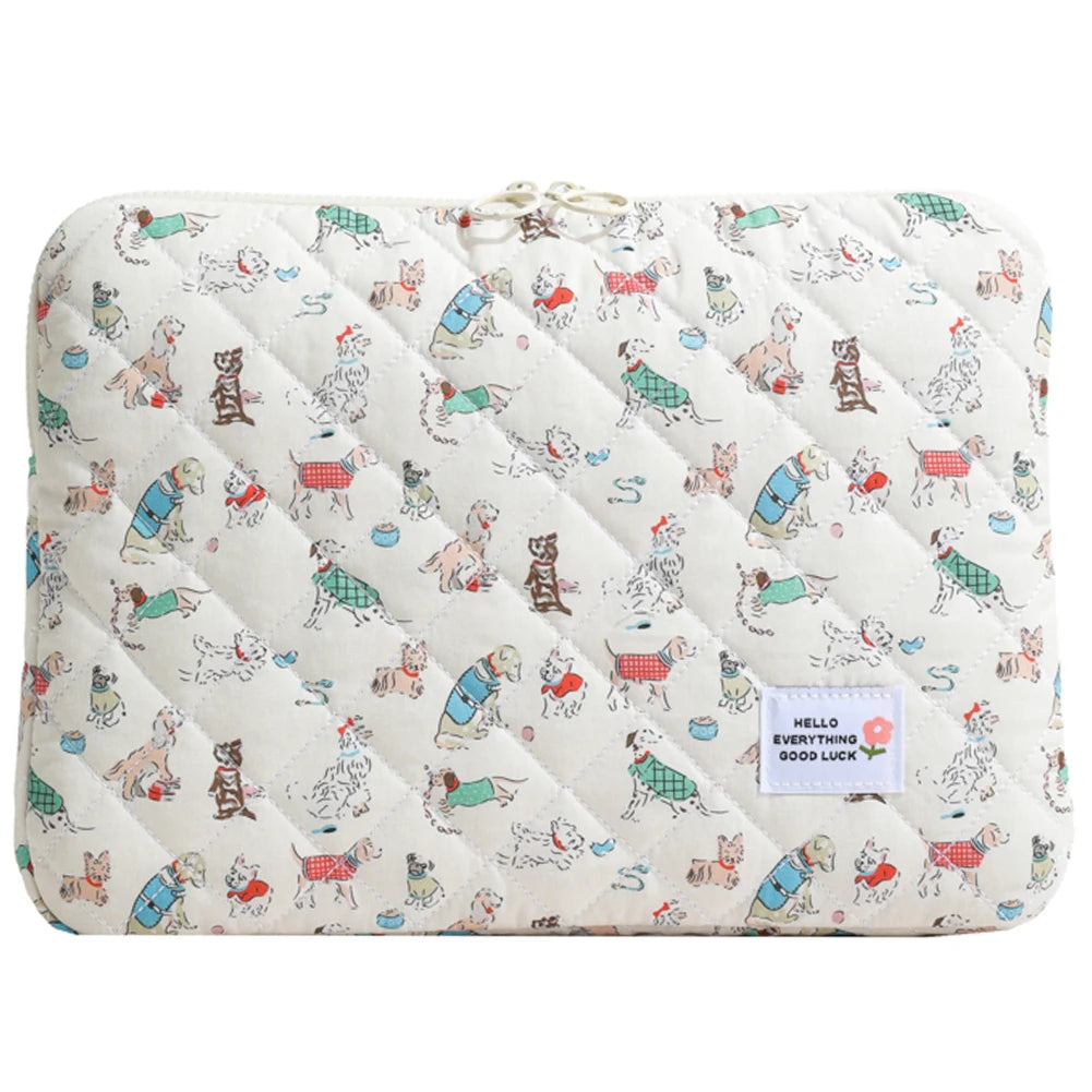 11/13/15 In Laptop Carrying Case Shockproof Padded Laptop Case Quilted Laptop Protective Bag for School Work Business