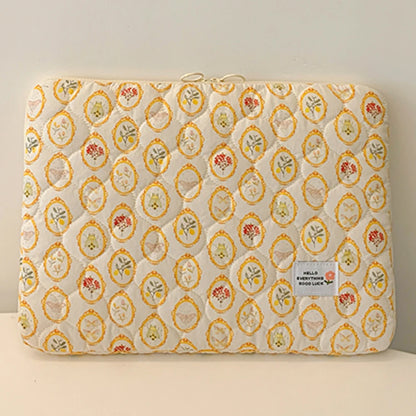 11/13/15 In Laptop Carrying Case Shockproof Padded Laptop Case Quilted Laptop Protective Bag for School Work Business