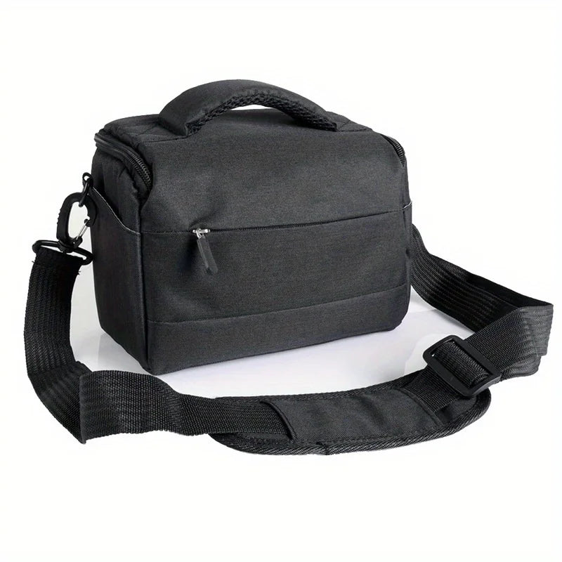 1pc SLR Camera Bag Fashion Polyester Shoulder Bag Camera Case Pouch Bag Convenient Waterproof Photography Photo Bag