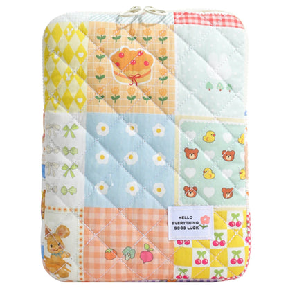 11/13/15 In Laptop Carrying Case Shockproof Padded Laptop Case Quilted Laptop Protective Bag for School Work Business