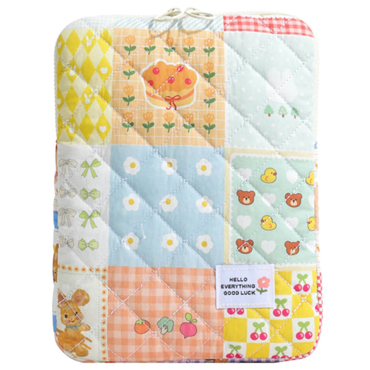 11/13/15 In Laptop Carrying Case Shockproof Padded Laptop Case Quilted Laptop Protective Bag for School Work Business