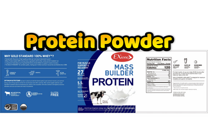 Exione Vanilla Mass Builder Protein Powder