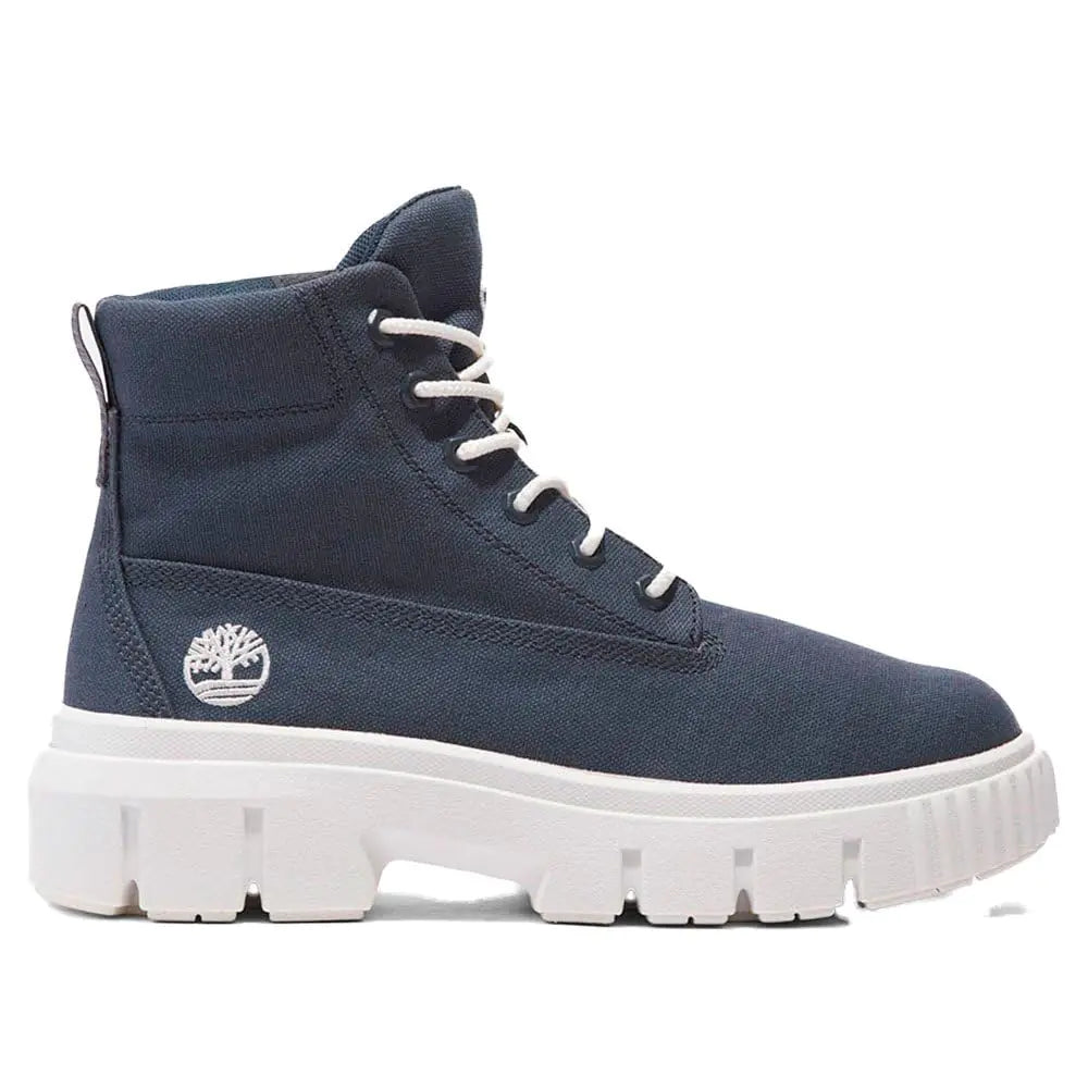 Timberland Womens Euro Hiker Hiking Boots Black 8.5