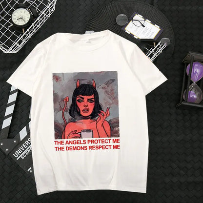 Trendy Women's Loose-Fit Short Sleeve T-Shirt
