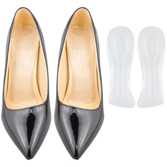 The SOPROM Gel Weight Shifting Insoles for High Heels Invisible Inserts Pads for Women Comfort Foot Pain Relief Extend Wear Time(Size: Small for US 6-7.5 Women Shoes)