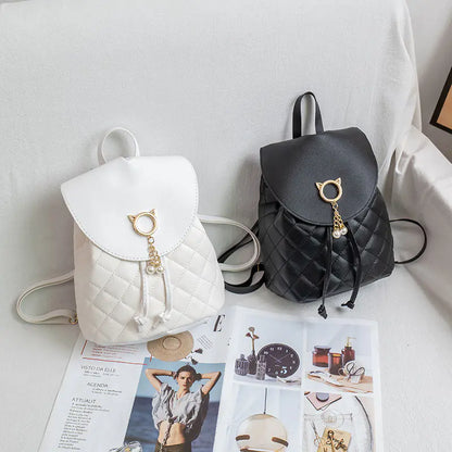 Cute Mini Backpack for Girls - Casual School Bag