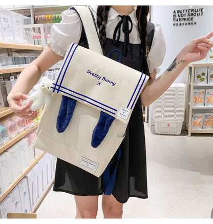 Adorable Rabbit Ears Backpack for Kids