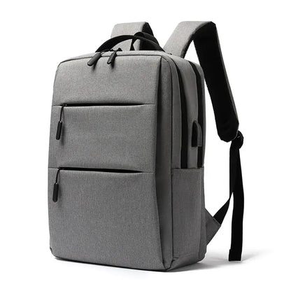 Men's Casual Business USB Backpack for Travel & School