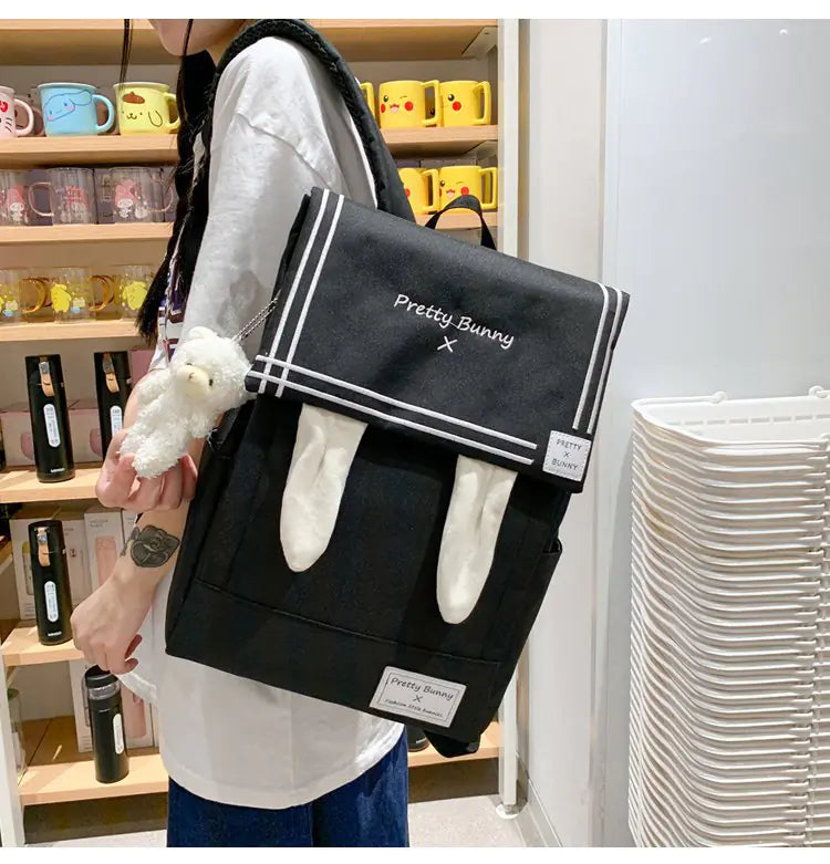 Adorable Rabbit Ears Backpack for Kids