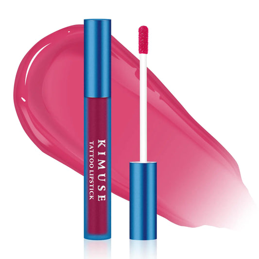 The KIMUSE Tattoo Peel & Reveal Lip Stain Waterproof Long Lasting Peel Off Lip Liner Tattoo Non Stick Color Peel Off Mask Lip Gloss Makeup