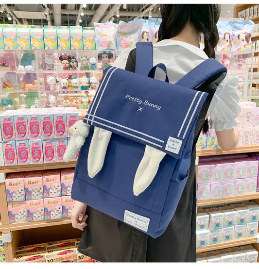Adorable Rabbit Ears Backpack for Kids