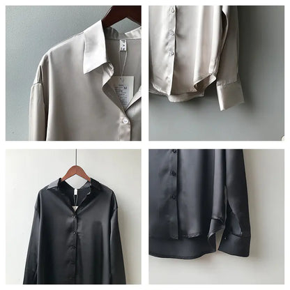 2020 Autumn Korean Style Loose Long Sleeve Shirt
